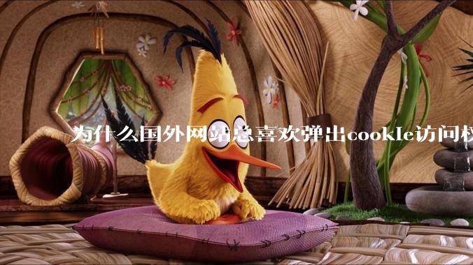 为什么国外网站总喜欢弹出cookie访问权限弹窗，国内网站却没有，这么做有什么意义？
